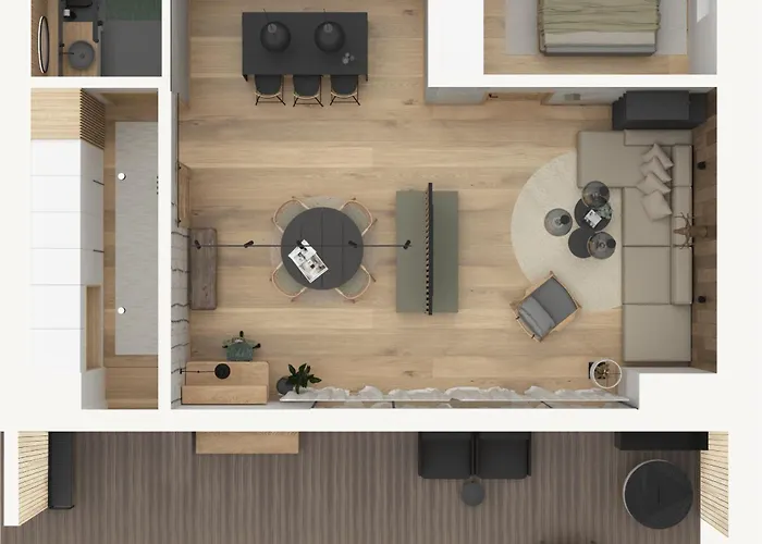 شقة Beranek Na Sumave